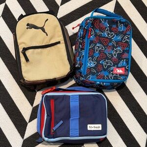 3 Kids Lunch Bags
